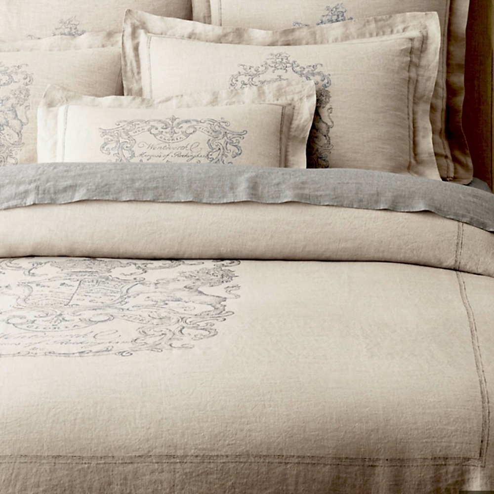 Restoration Hardware King Duvet cover